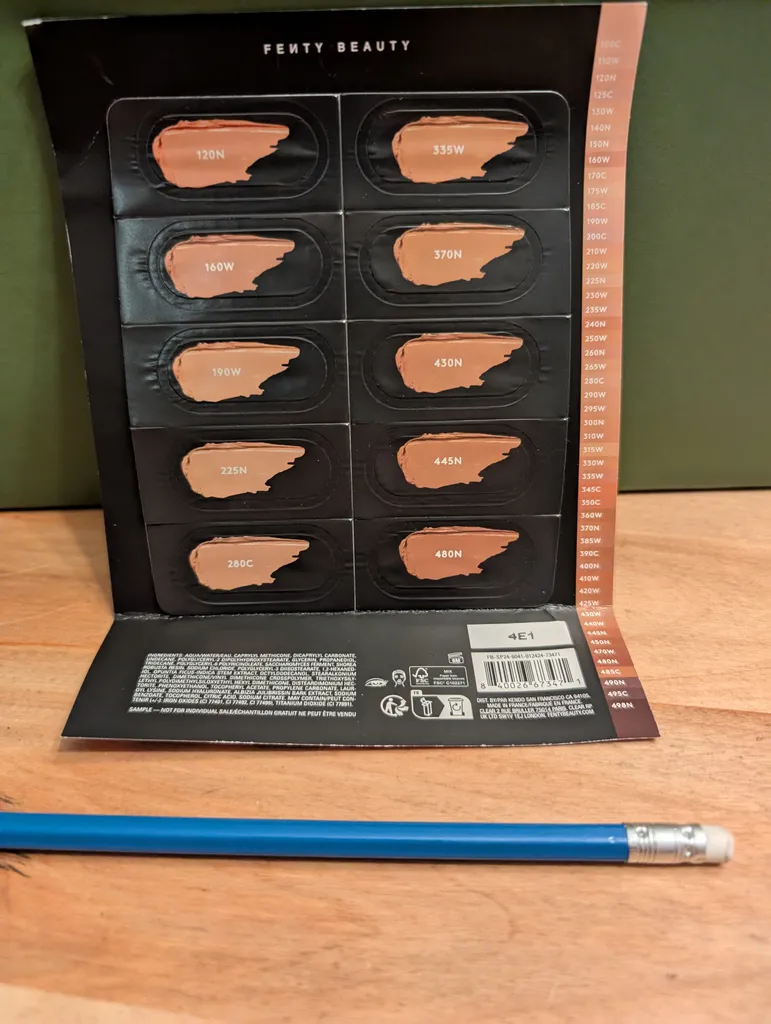 Échantillons de fond de teint Genty Beauty photo 1