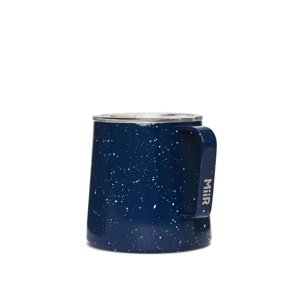 NEW Miir Grounded Camp Cup in Blue Sprinkle and Branded 12 oz photo 1