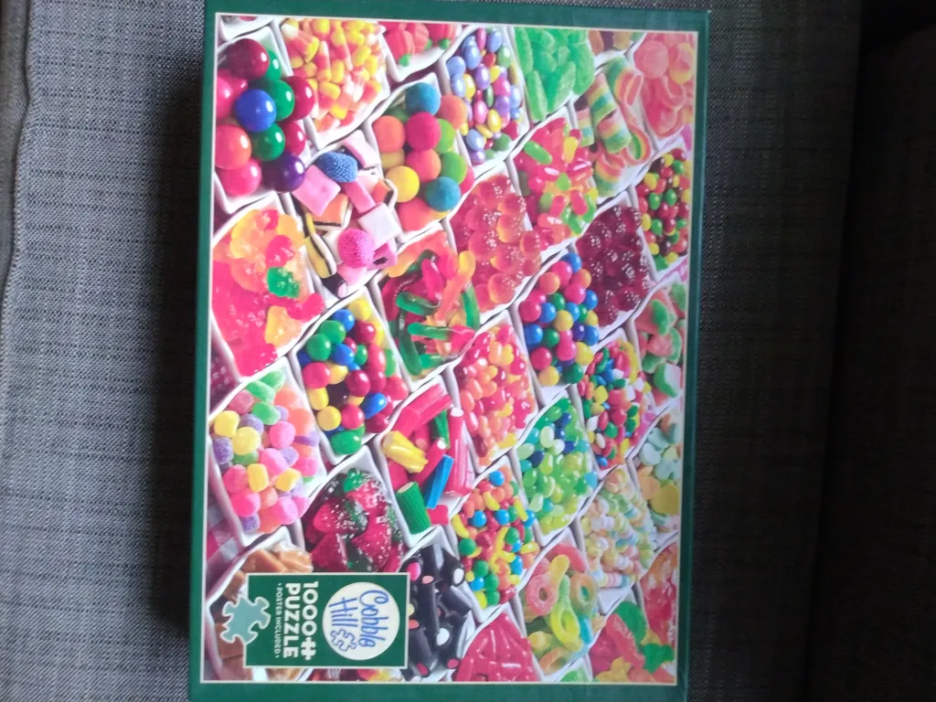 Candy jigsaw puzzle 1000 piece photo 1