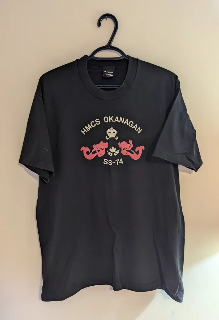 HMCS Okanagan T-Shirt - Men's X-Large  photo 1