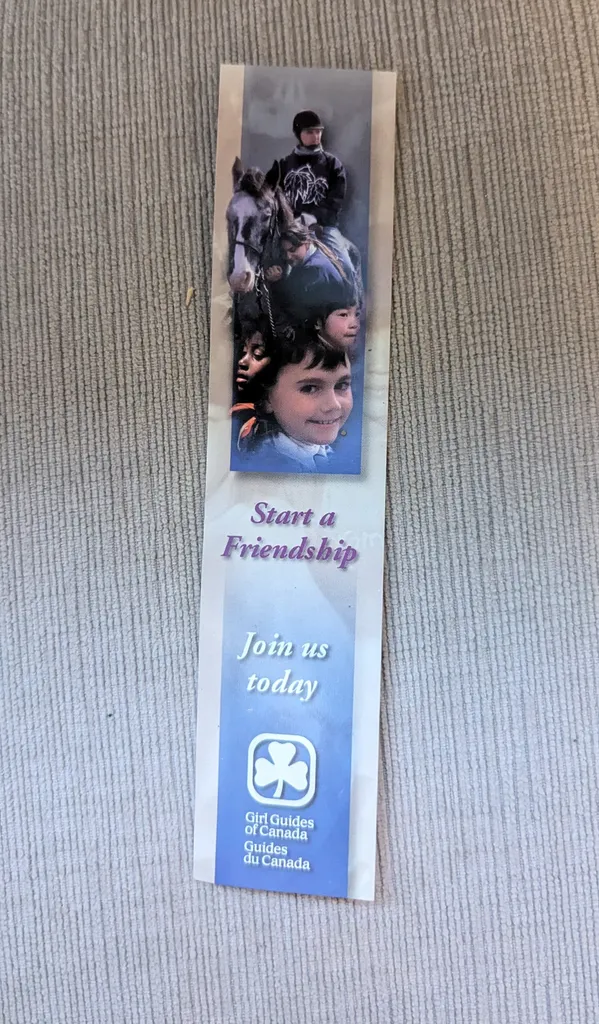 Girl Guides of Canada Bookmark photo 1