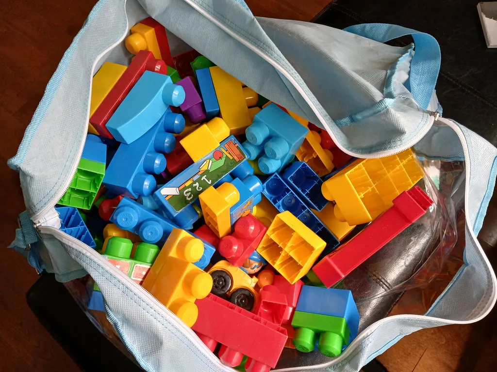 Big bag of megablocks  photo 1