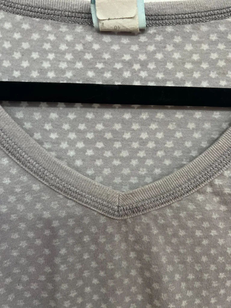 Urban Outfitters Semi-Sheer Star Shirt, Large photo 1