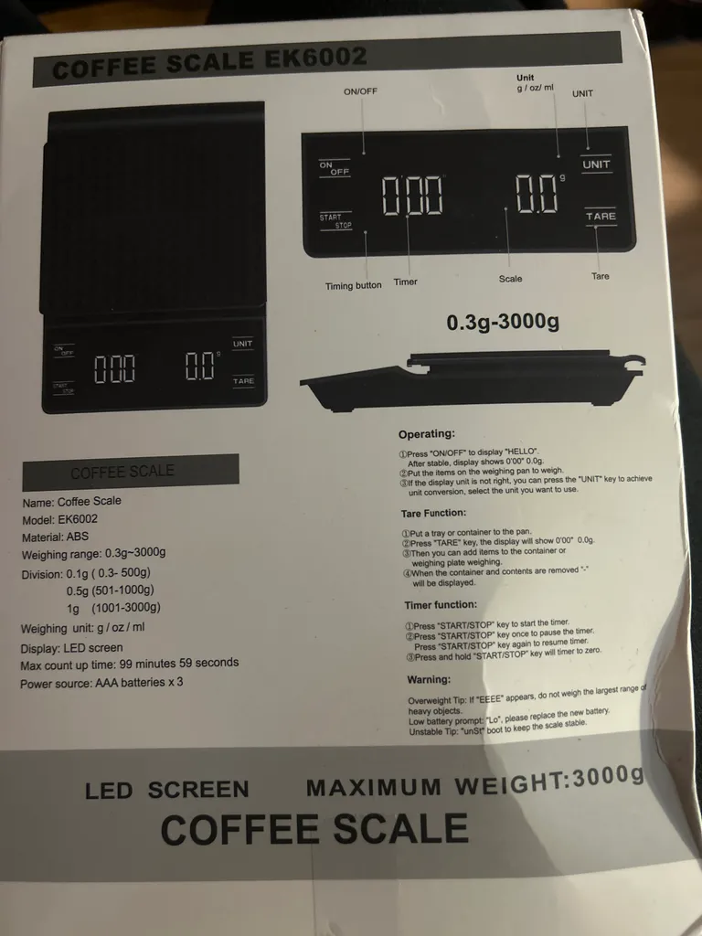 Digital Food Scale - Never Opened photo 1