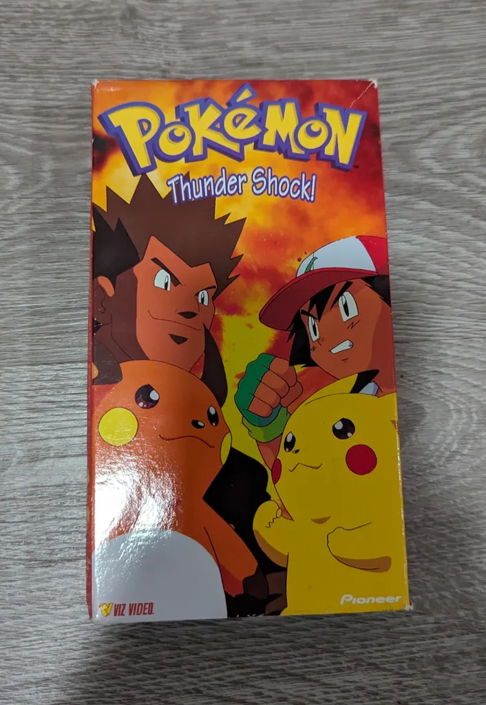 Pokémon Thunder Shock! VHS Tape Movie photo 1