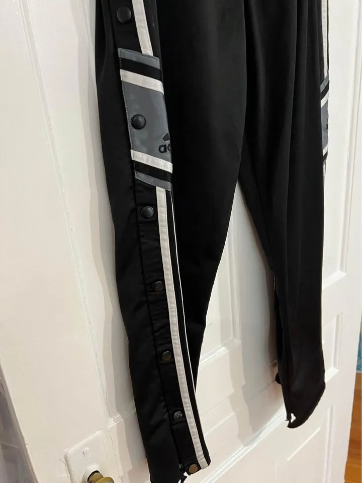 90’s Adidas Tear Away Pants, Small, GUC photo 1
