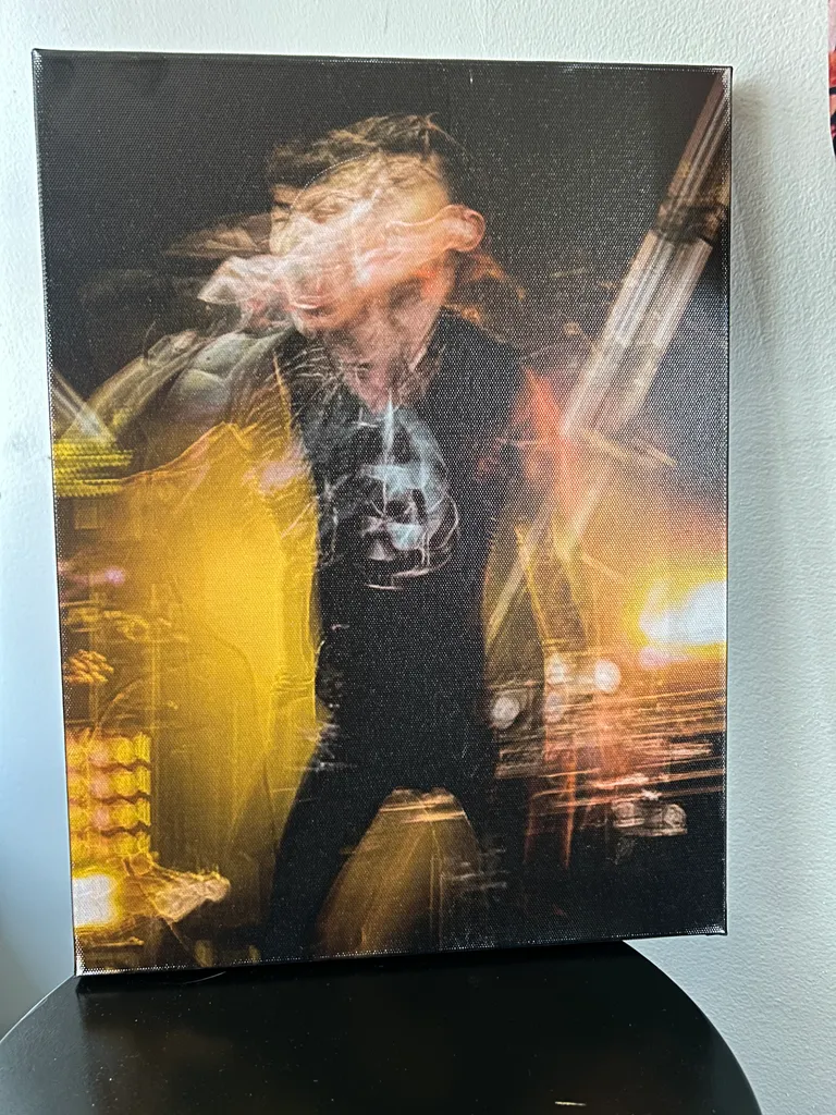 Photograph of Davey Havok of AFI live at Budweiser Stage  photo 1