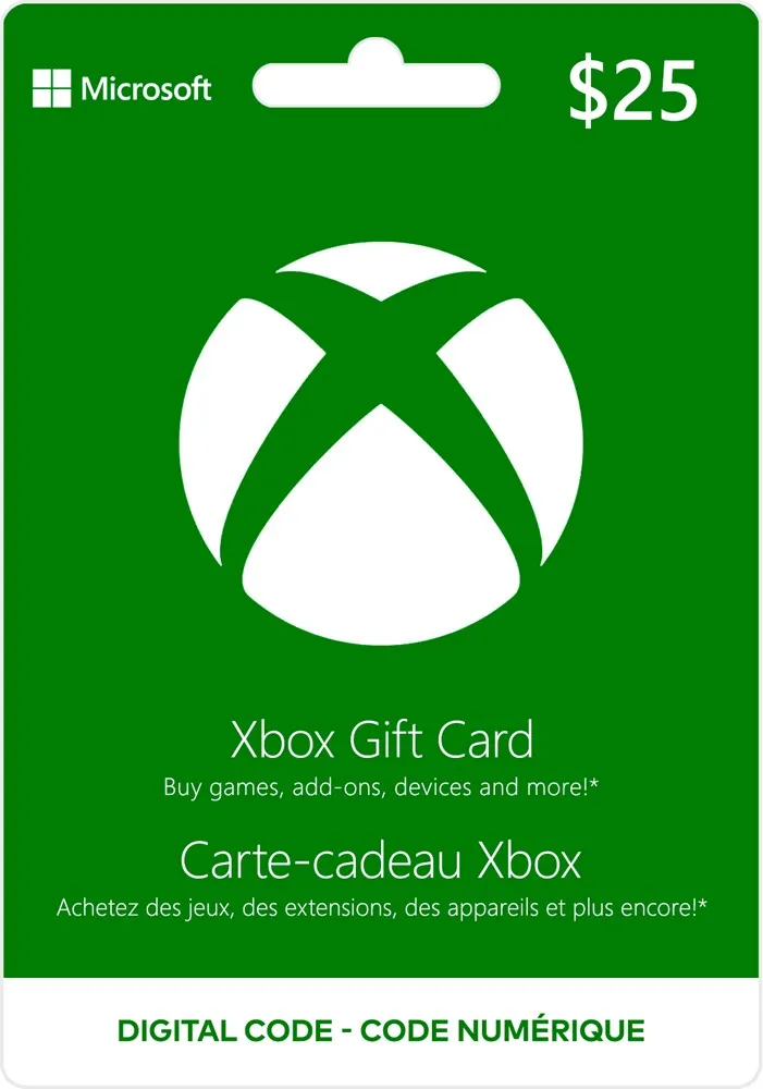 $25 Xbox gift card photo 1