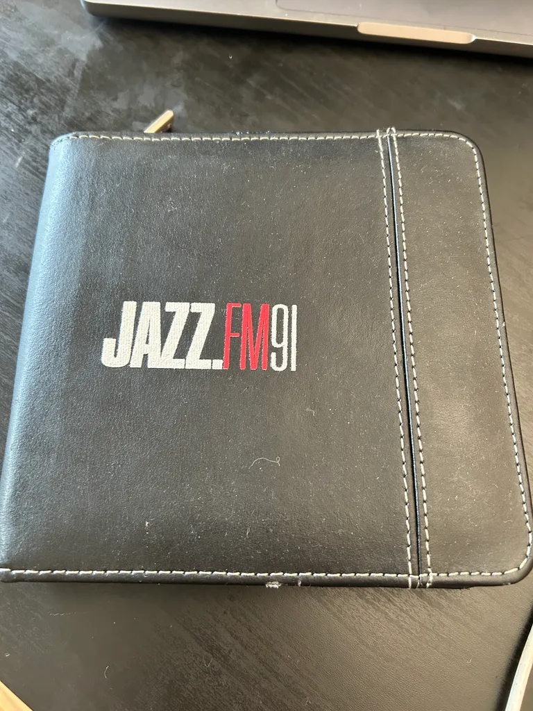 FREE w/ trade! CD Wallet EUC w/ Jazz FM branding photo 1