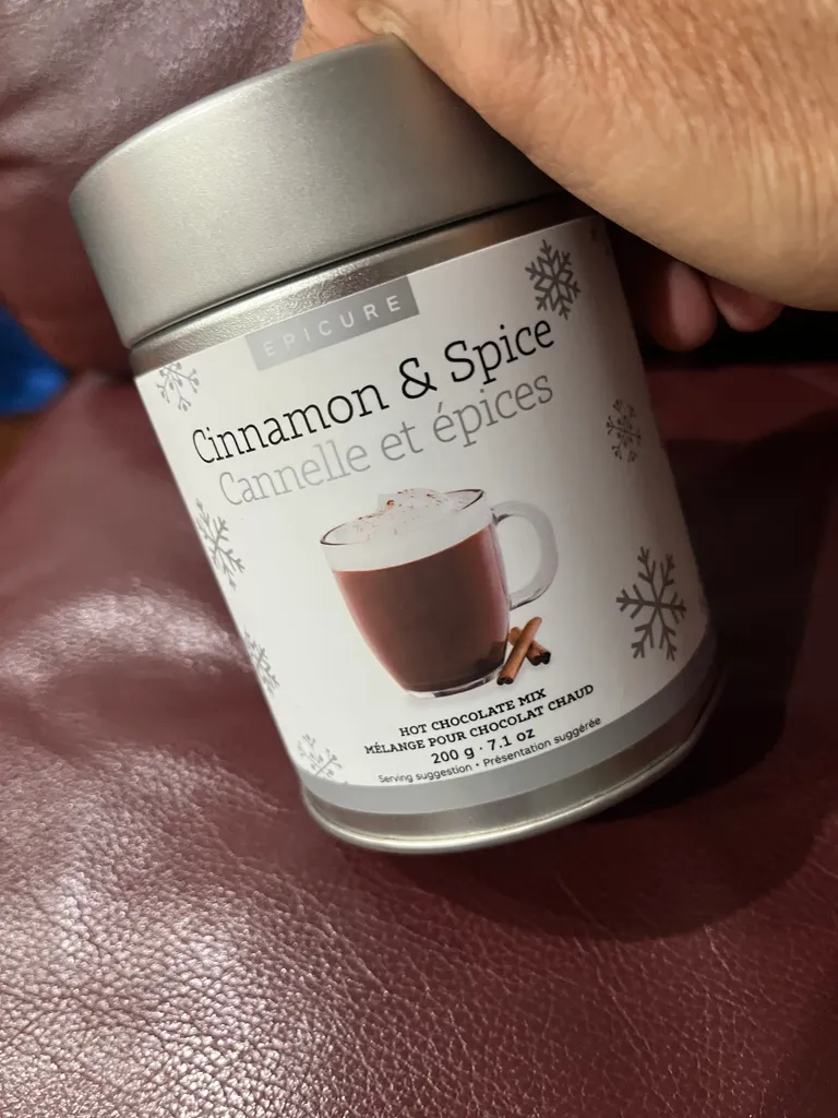 BN CINNAMON AND SPICE HOT CHOCOLATE MIX photo 1