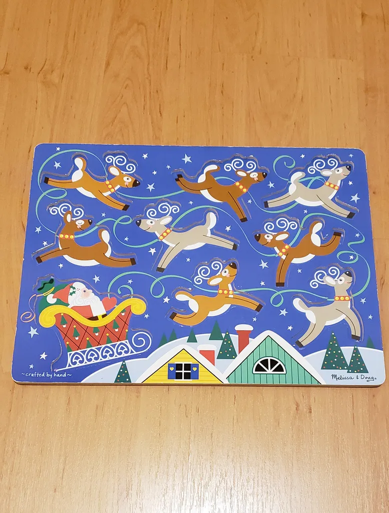 Melissa and Doug Christmas puzzle photo 1