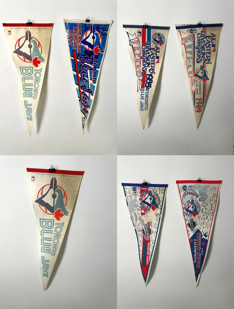 Vintage blue jays flags photo 1