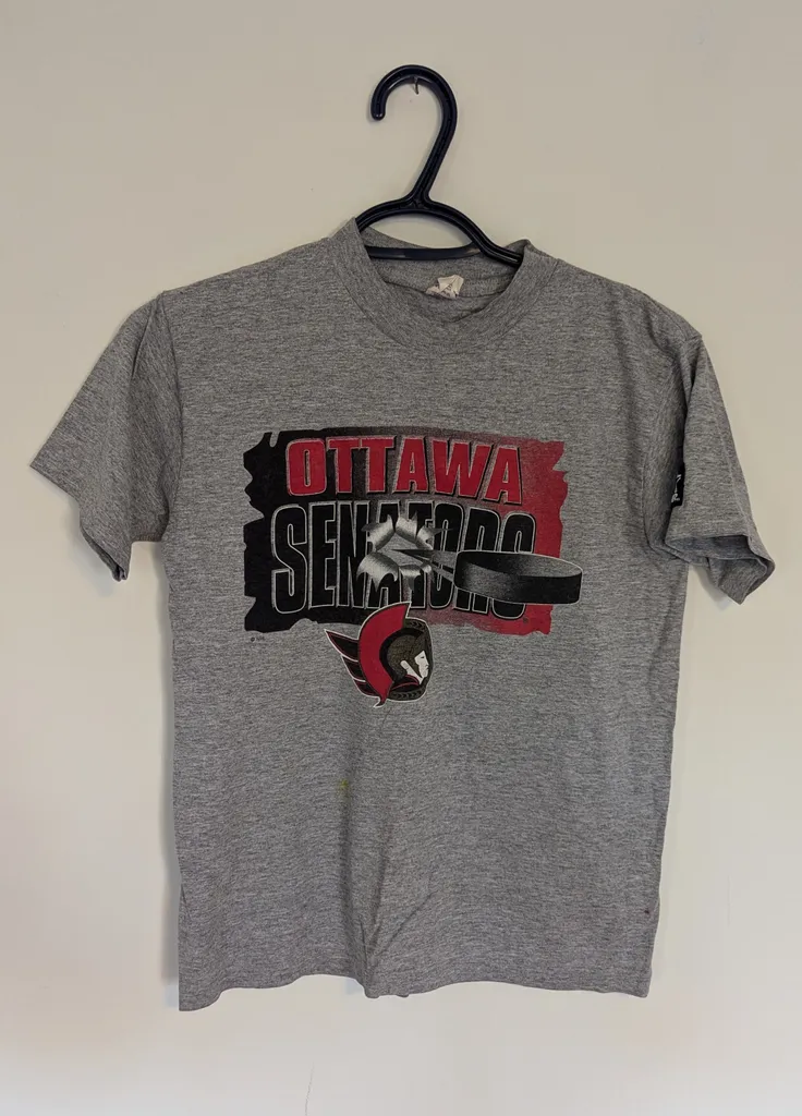 Vintage Ottawa Senators T-Shirt - Youth Medium photo 1