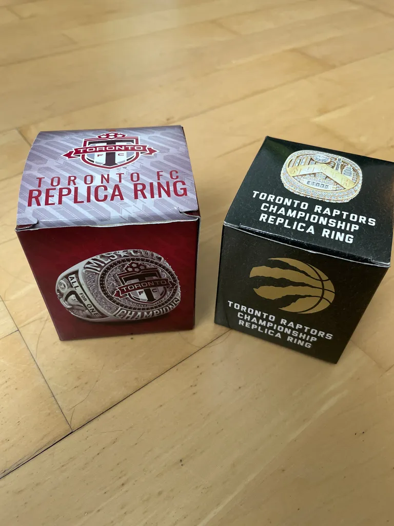 Replica Rings - TFC & Raptors photo 1