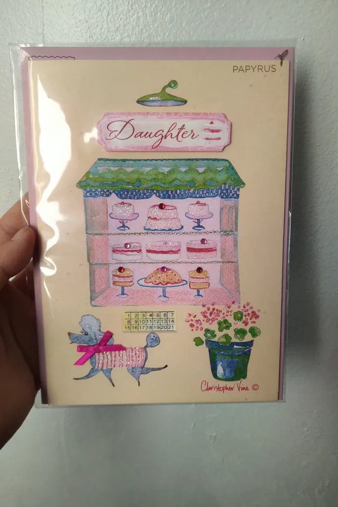 BN Papyrus Happy Birthday Daughter card photo 1