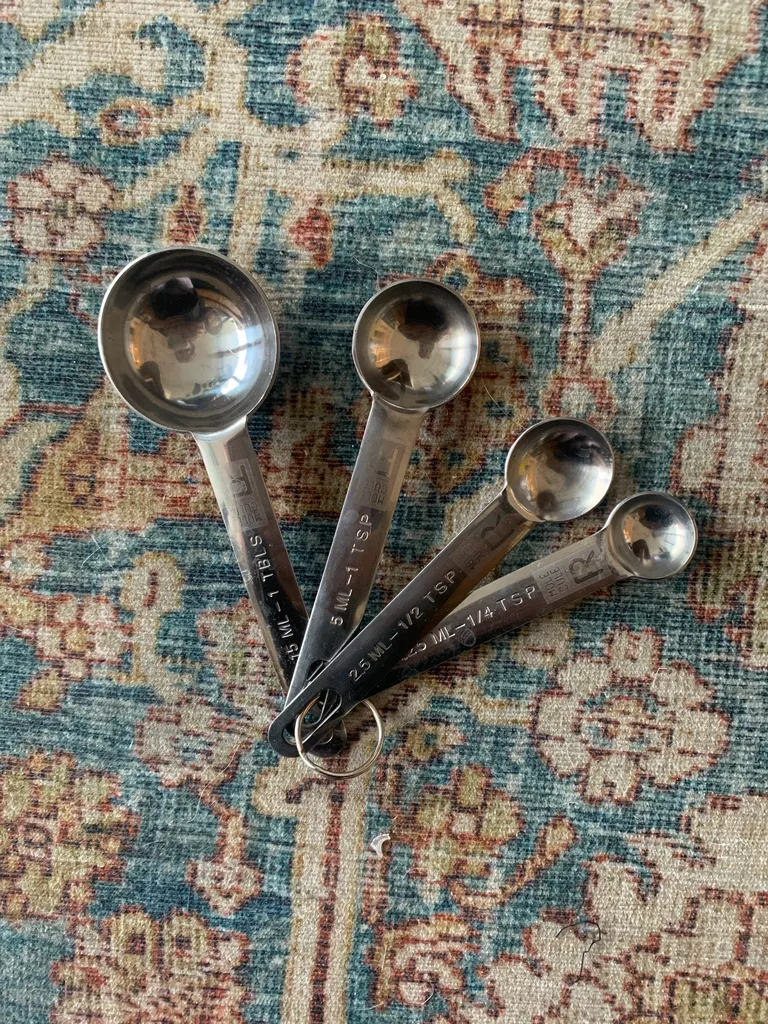 Stainless Steel Measuring Spoons  photo 1