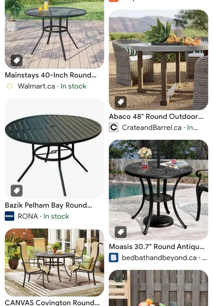 Patio Table  photo 1