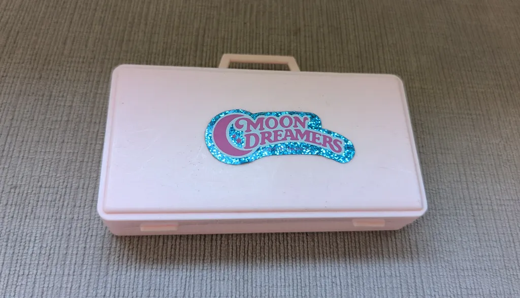 Vintage Moon Dreamers Pink Toy Carry Case photo 1