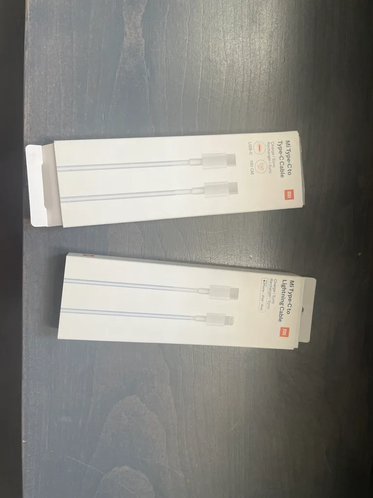 🎁Mi type c to type c cable. Type c to lightning cable. photo 1