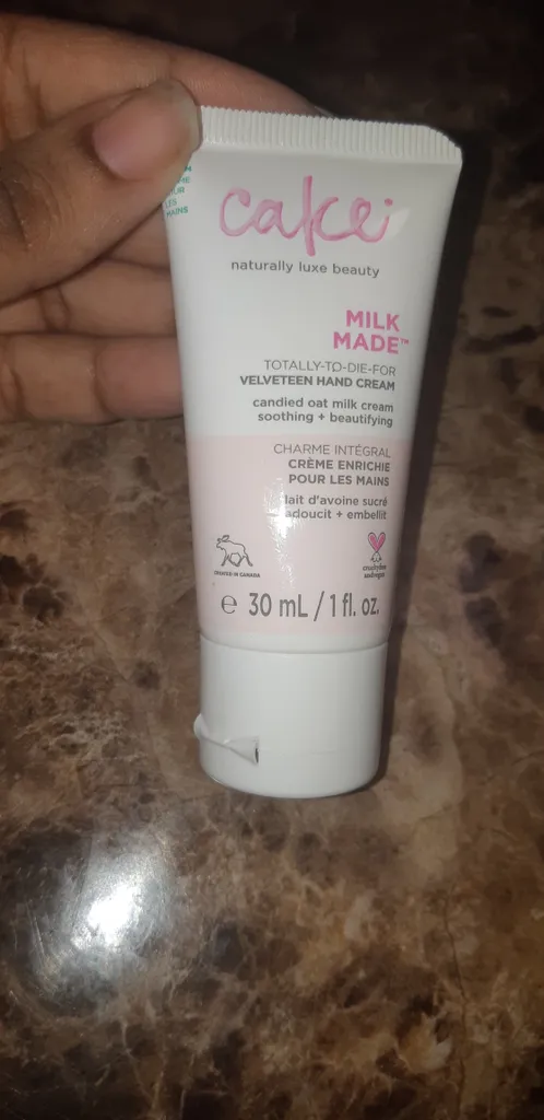 Cake milk made hand cream 30 ml photo 1