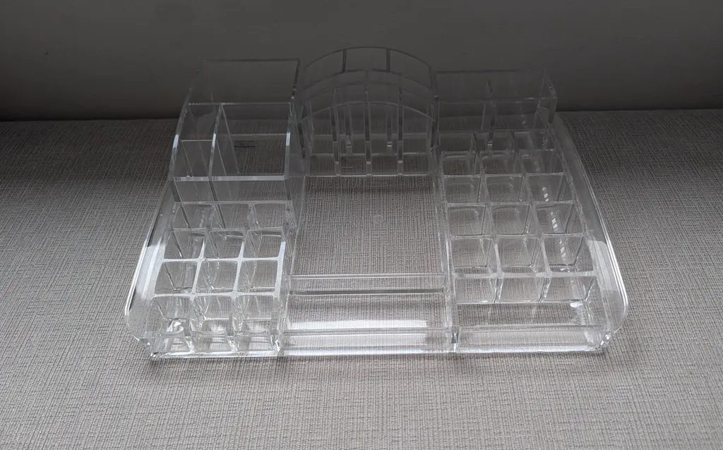 Clear Acrylic Makeup Organizer photo 1