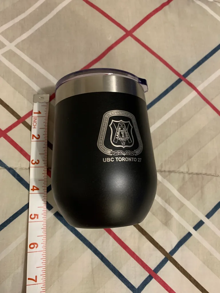Stainless steel tumbler photo 1