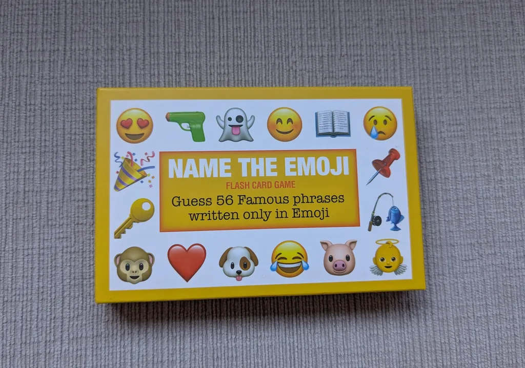 Brand New Name the Emoji Flash Card Game photo 1