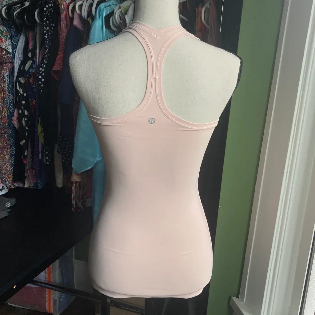 Baby Pink Lululemon tank size 2/XS photo 1