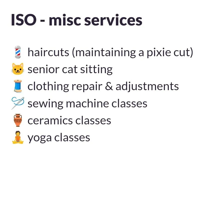 ISO - misc services photo 1