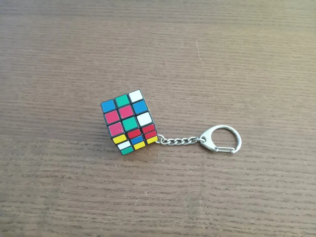 Rubik's Cube Keychain photo 1