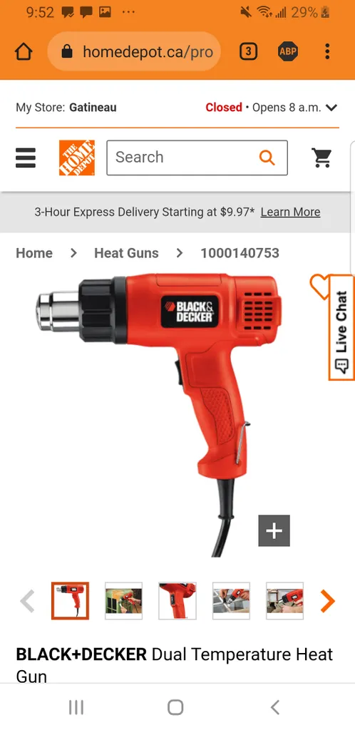 ISO: Heat gun photo 1