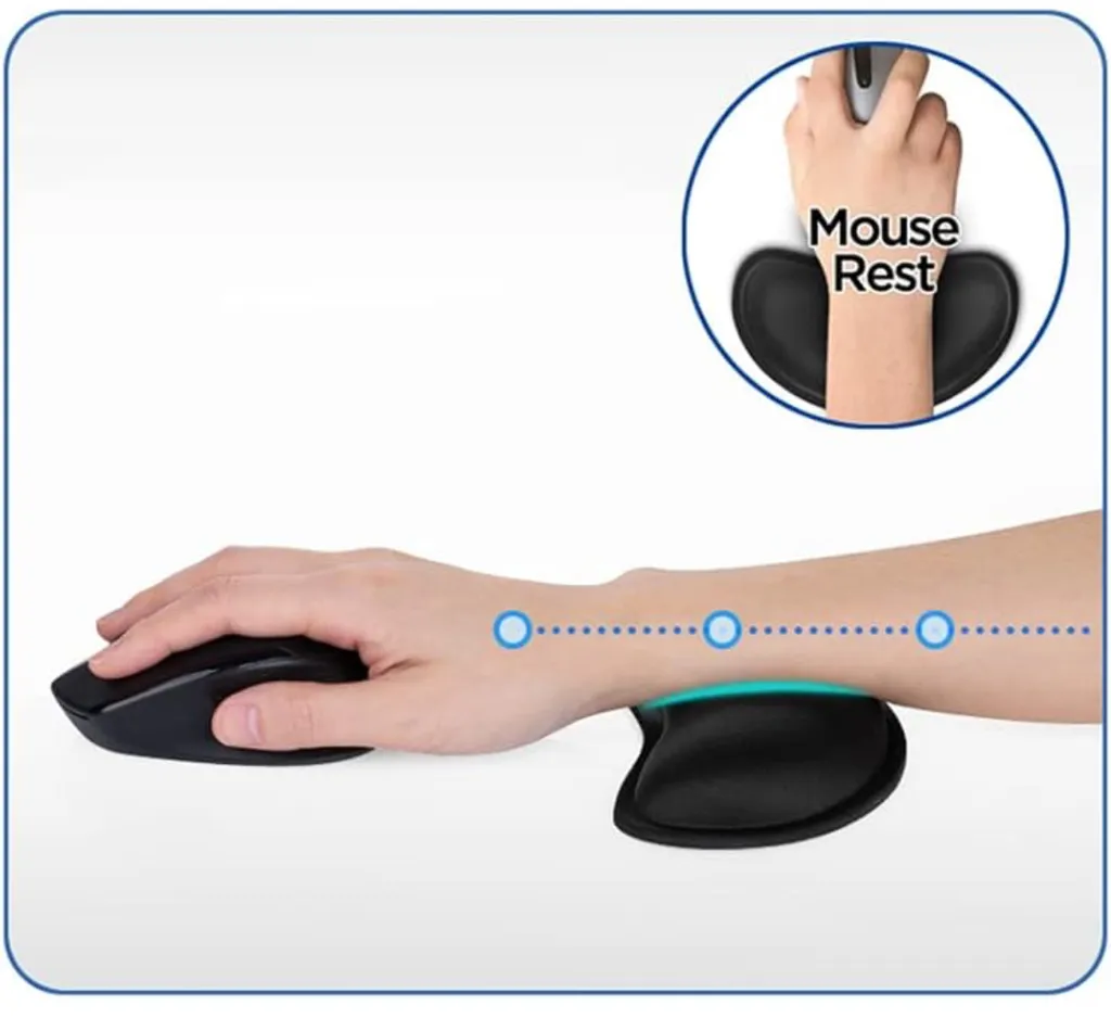 Mouse wrist pad for office ergonomics photo 1