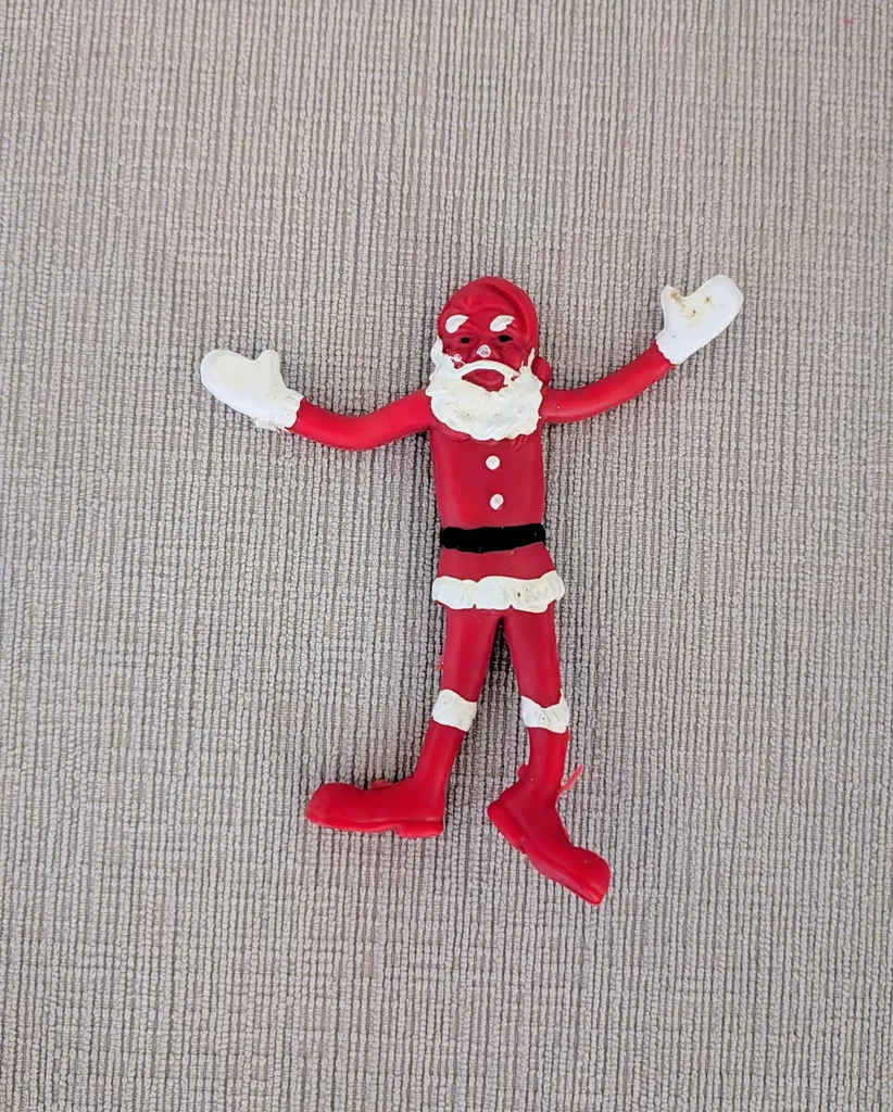 Santa Claus Bendable Figure Toy photo 1