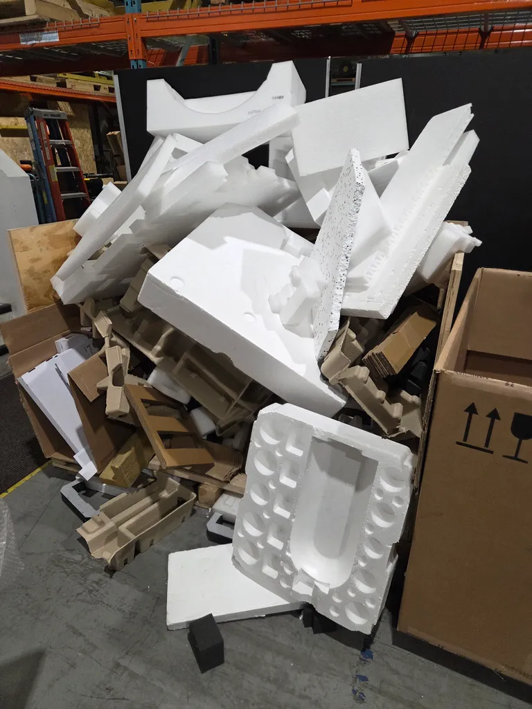 ♻️Free foam for arts and crafts or shipping filler  photo 1