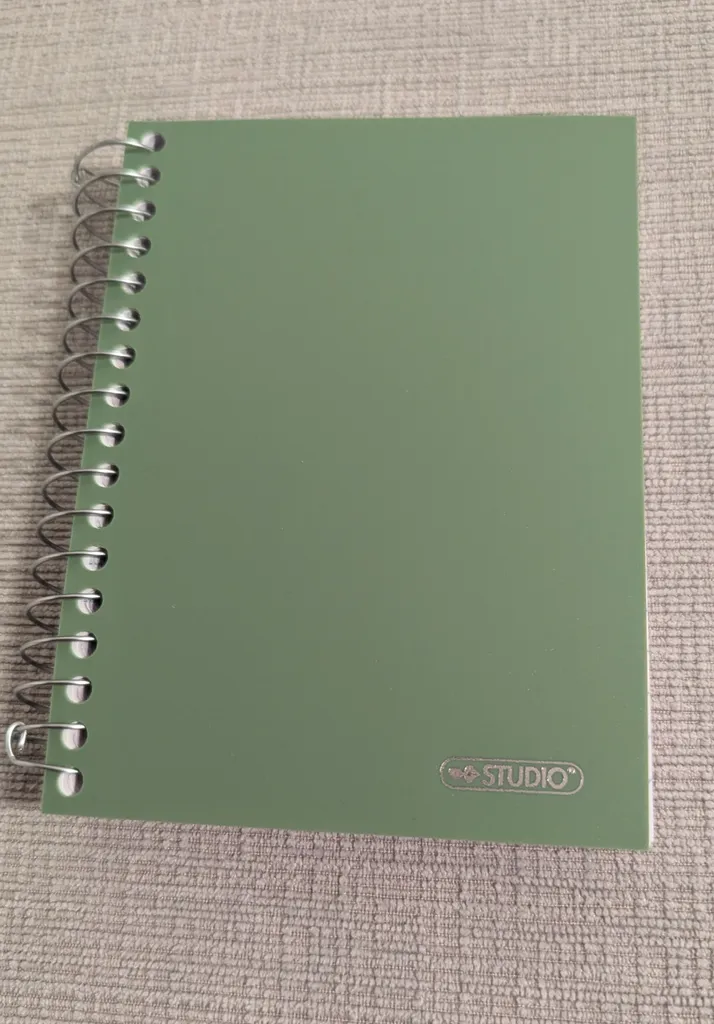 Brand New SC Studio Spiral Notebook - Olive Green photo 1