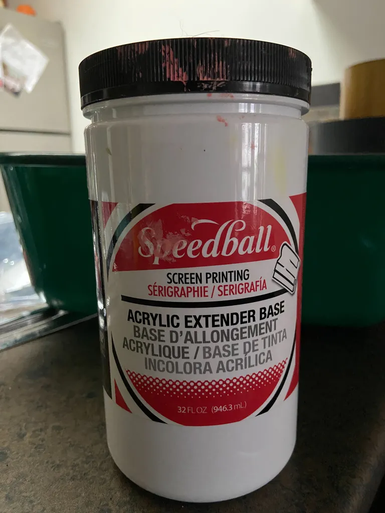 Speedball acrylic extender base photo 1