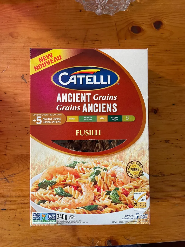 Ancient grains pasta photo 1
