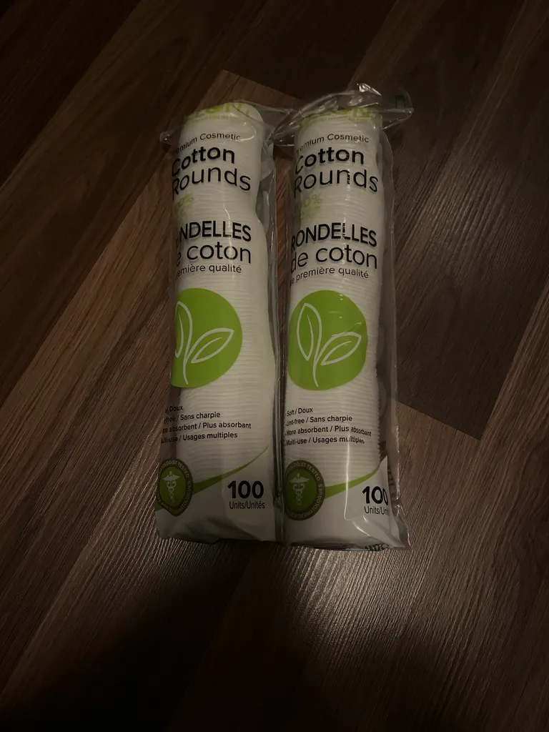 Cotton rounds  photo 1