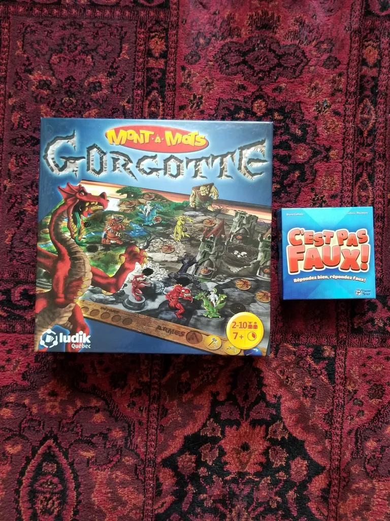 Jeux Gorgotte et C'est pas faux photo 1