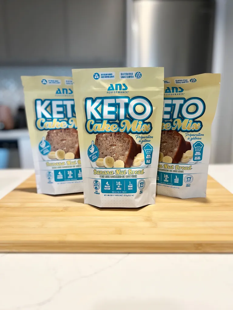 Banana Nut Bread Keto Cake Mix - Gluten Free and Vegetarian photo 1