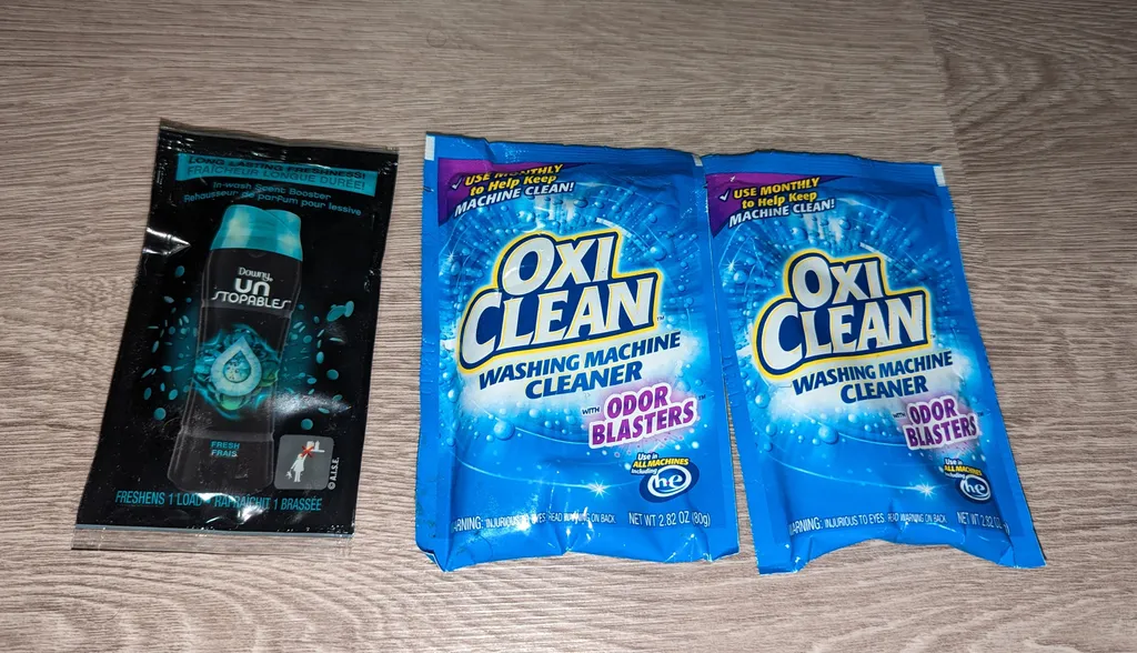 Brand New Small Oxy Clean Odour Blasters and Downy Unstoppables photo 1