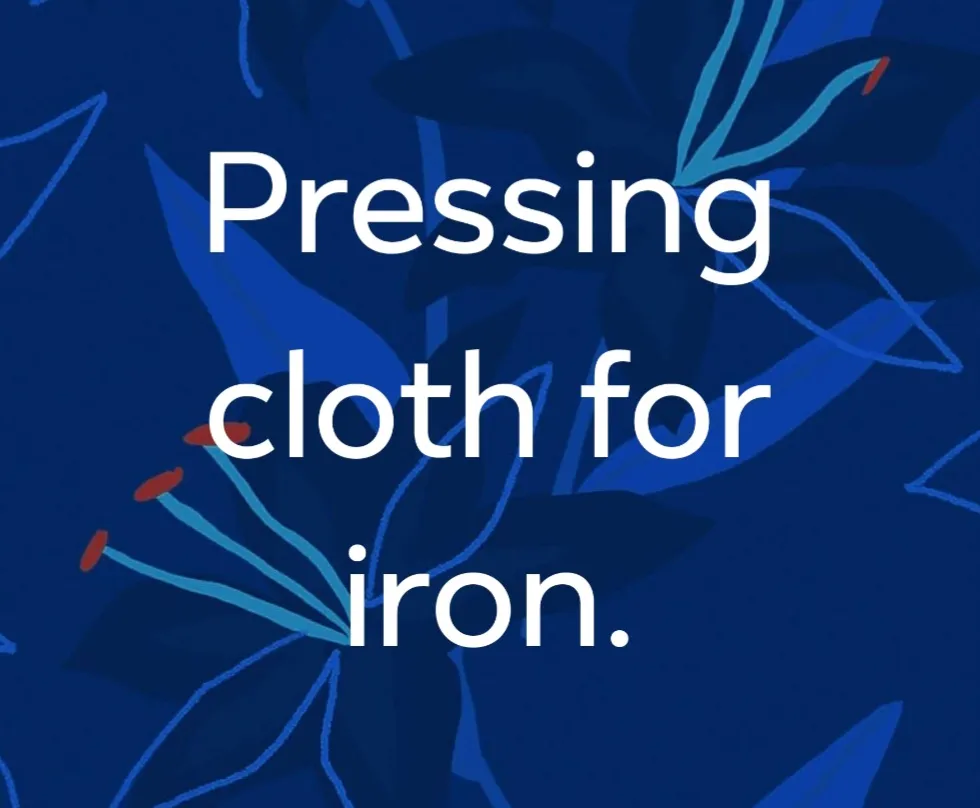 Pressing cloth photo 1