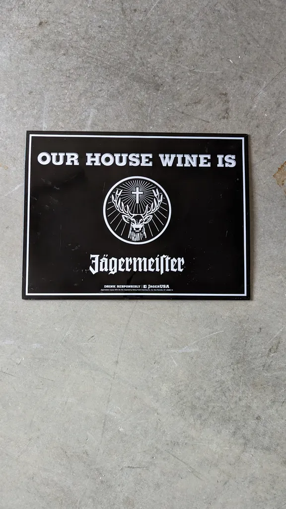 Metal Bar Sign photo 1