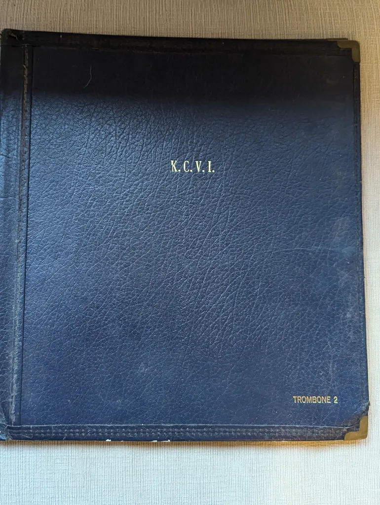KCVI Trombone 2 Music Folder  photo 1
