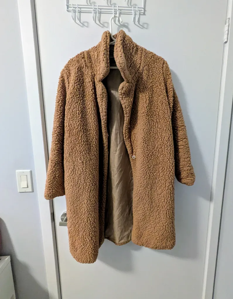 Teddy Coat - Size S photo 1