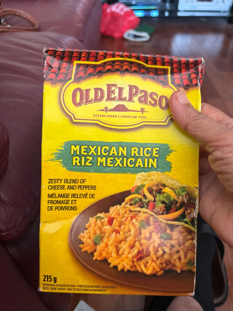 MEXICAN RICE EXP NOV 2025 photo 1