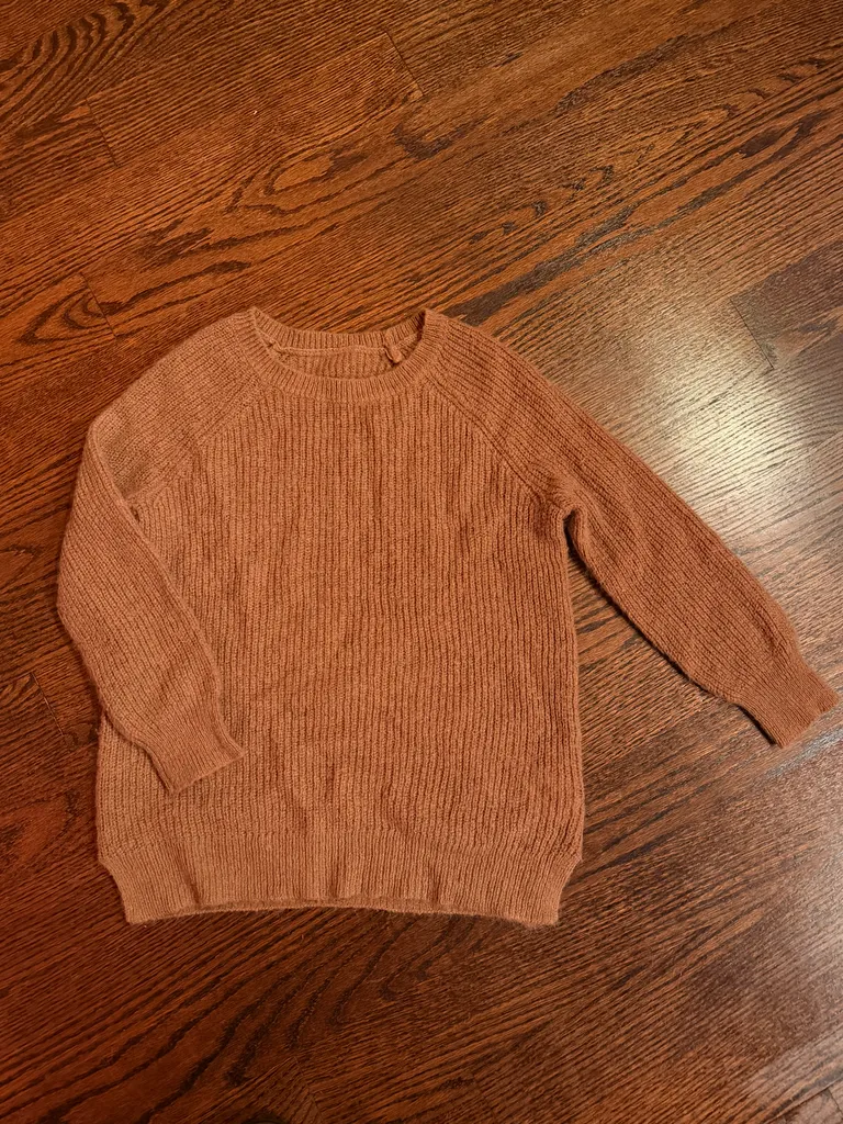 Womans Old Navy soft brown sweater size small  photo 1