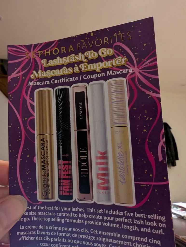 Mascara voucher  photo 1