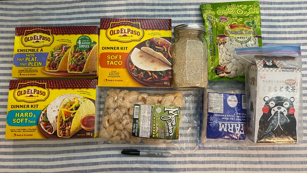 Assorted Food/Taco Kits (Unexpired) photo 1