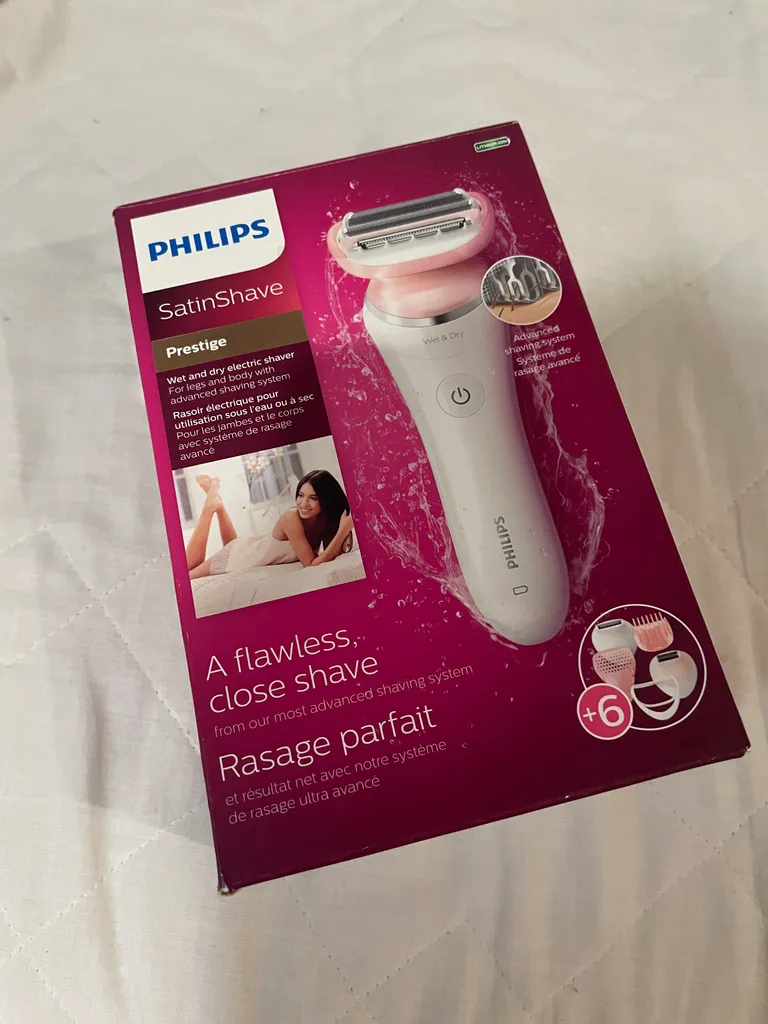 New epilator, never used - Philips Satin Shave photo 1